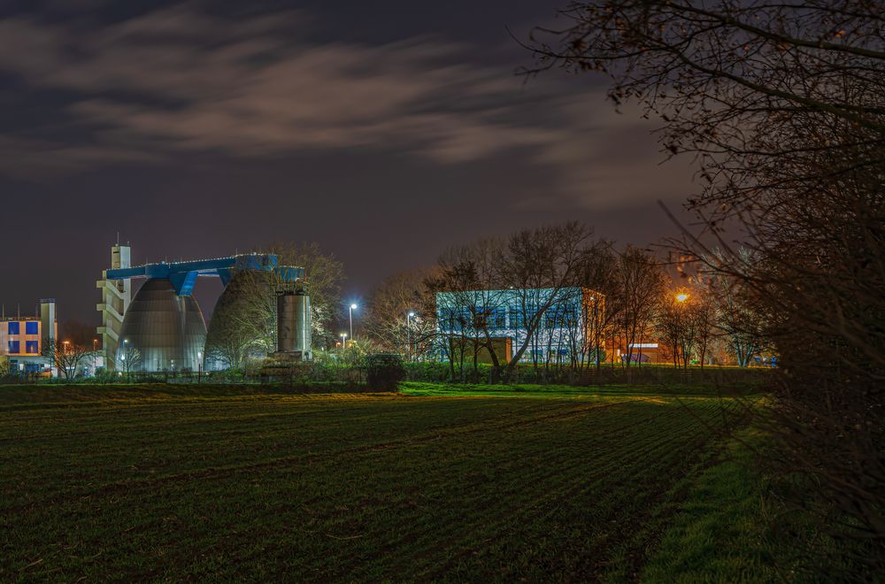 Kläranlage Mannheim Sandhofen Foto & Bild deutschland, europe, baden