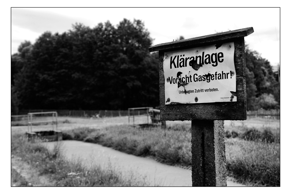Kläranlage - Thüringer Impressionen I