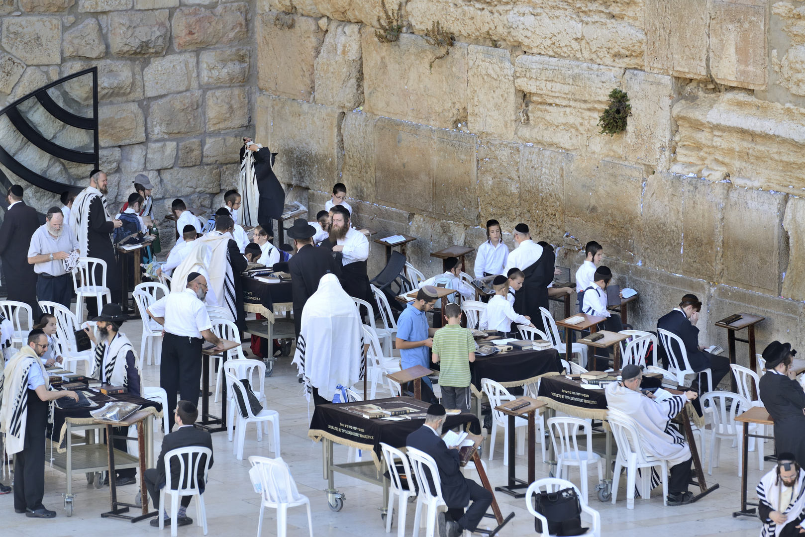 Klagemauer in Jerusalem, Israel