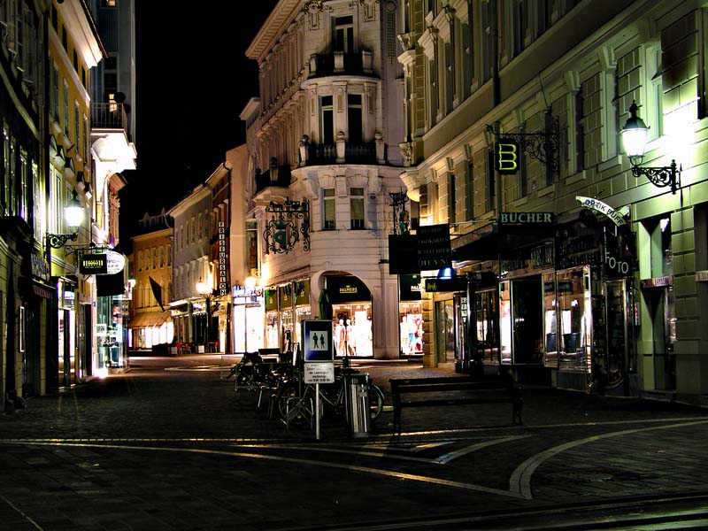 Klagenfurt bei Nacht 04