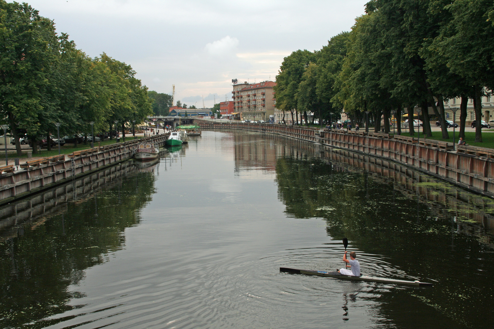 Klaipeda: Der Danefluss