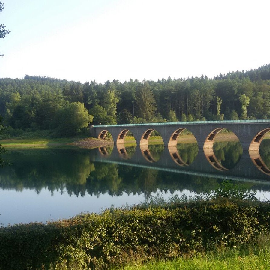 Klamer Brücke an der Versetalsperre in Lüdenscheid