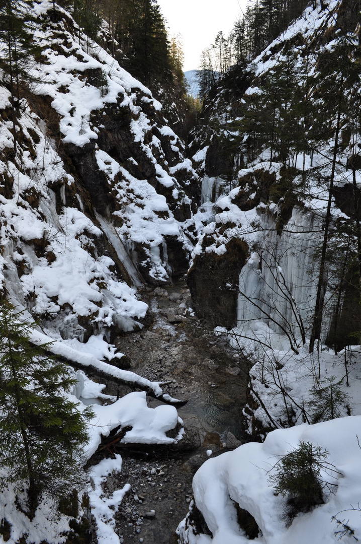 Klamm im Kaisergebirge 2