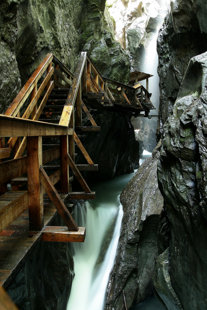 klamm in der region zell am see