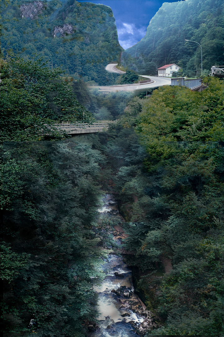 Klamm in der Schweiz