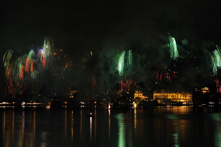 Klangfeuerwerk beim 2. Zeller Seefest am 7.8.2010