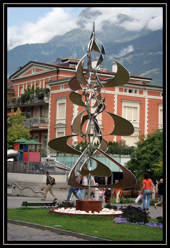 Klangspirale in Meran