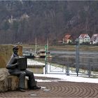 Klangterrasse bei Rathen am Elbufer