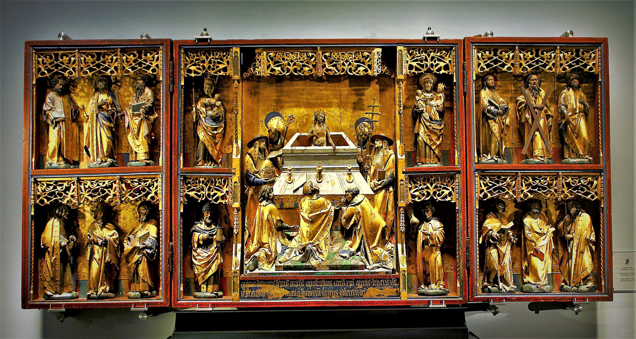 Klappaltar aus dem Aachener Domschatz