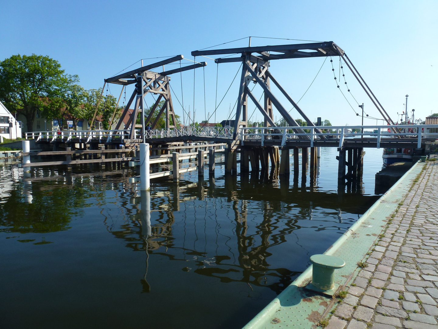 Klappbrück in Wieck Greifswald