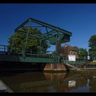 Klappbrücke an der Gieselauschleuse