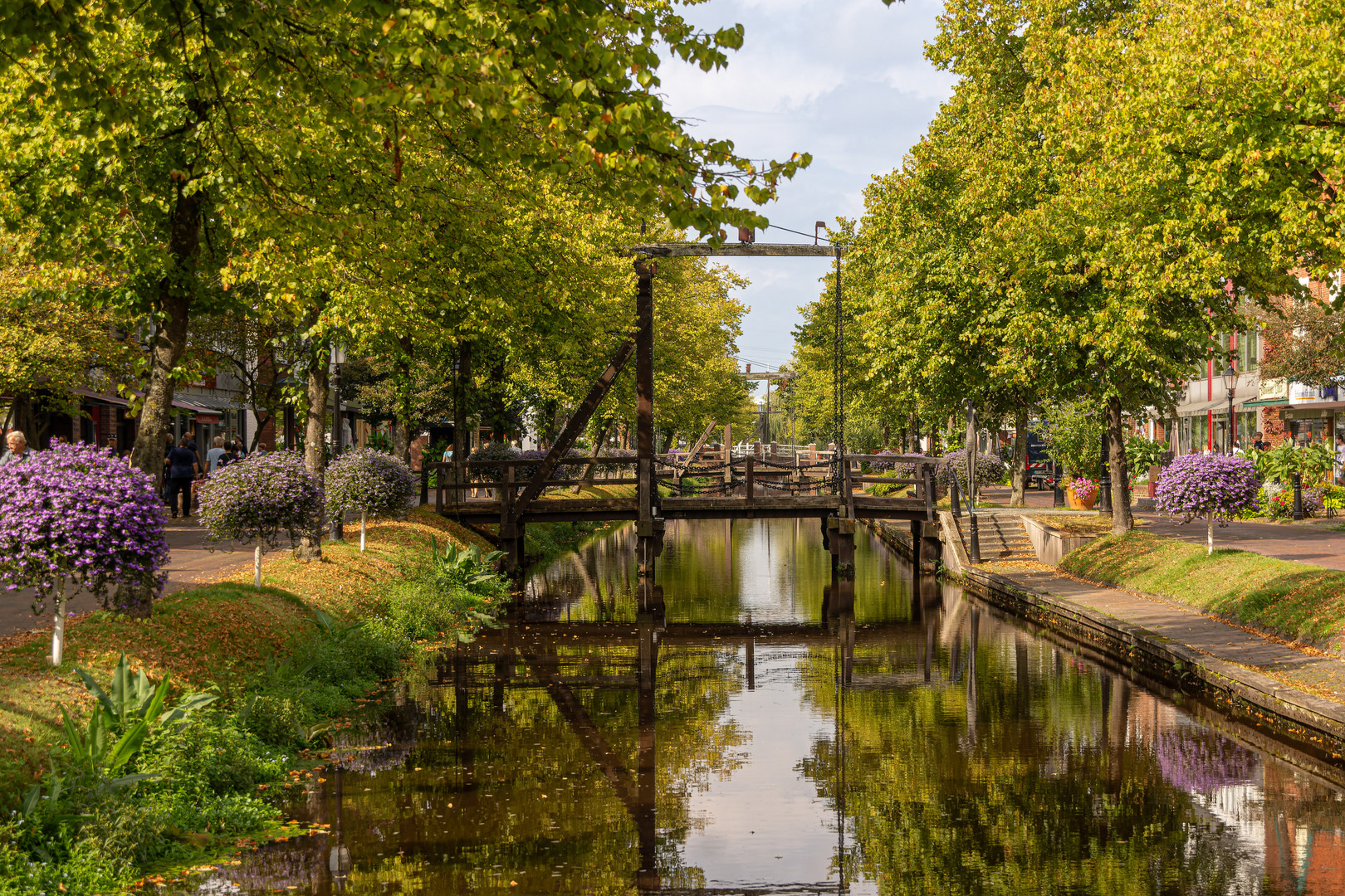 Klappbrücke Hauptkanal Papenburg