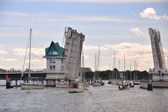 Klappbrücke in Kappeln