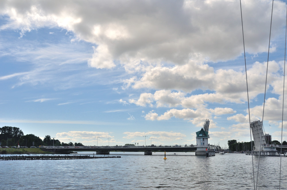 Klappbrücke in Kappeln