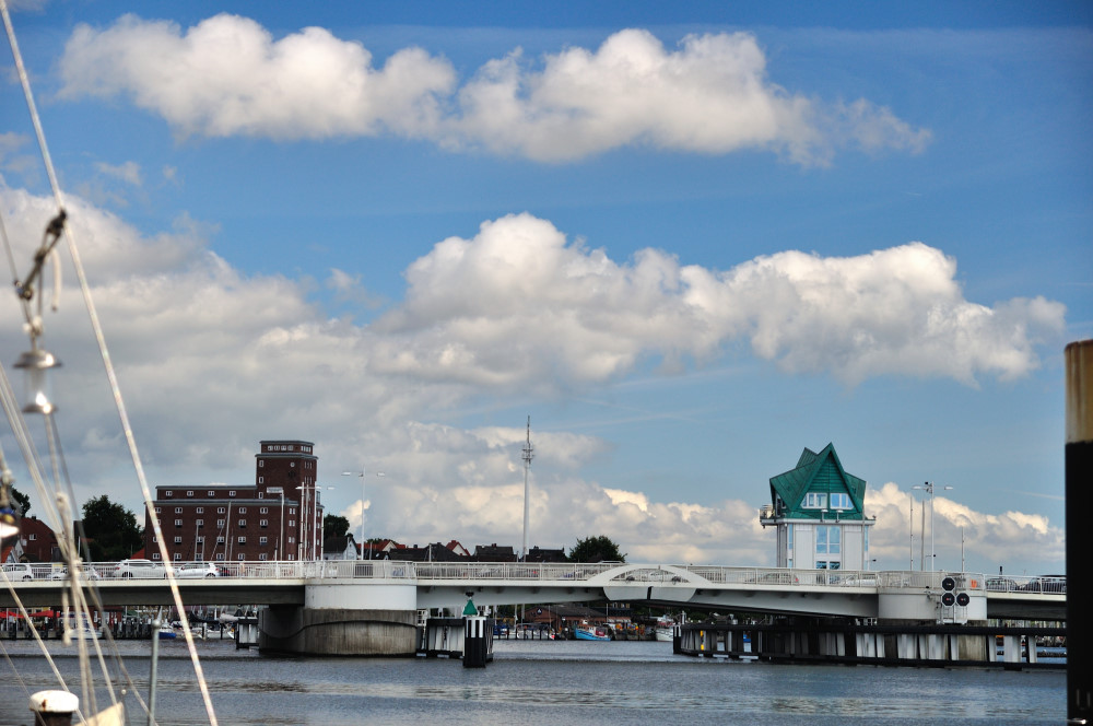 Klappbrücke in Kappeln