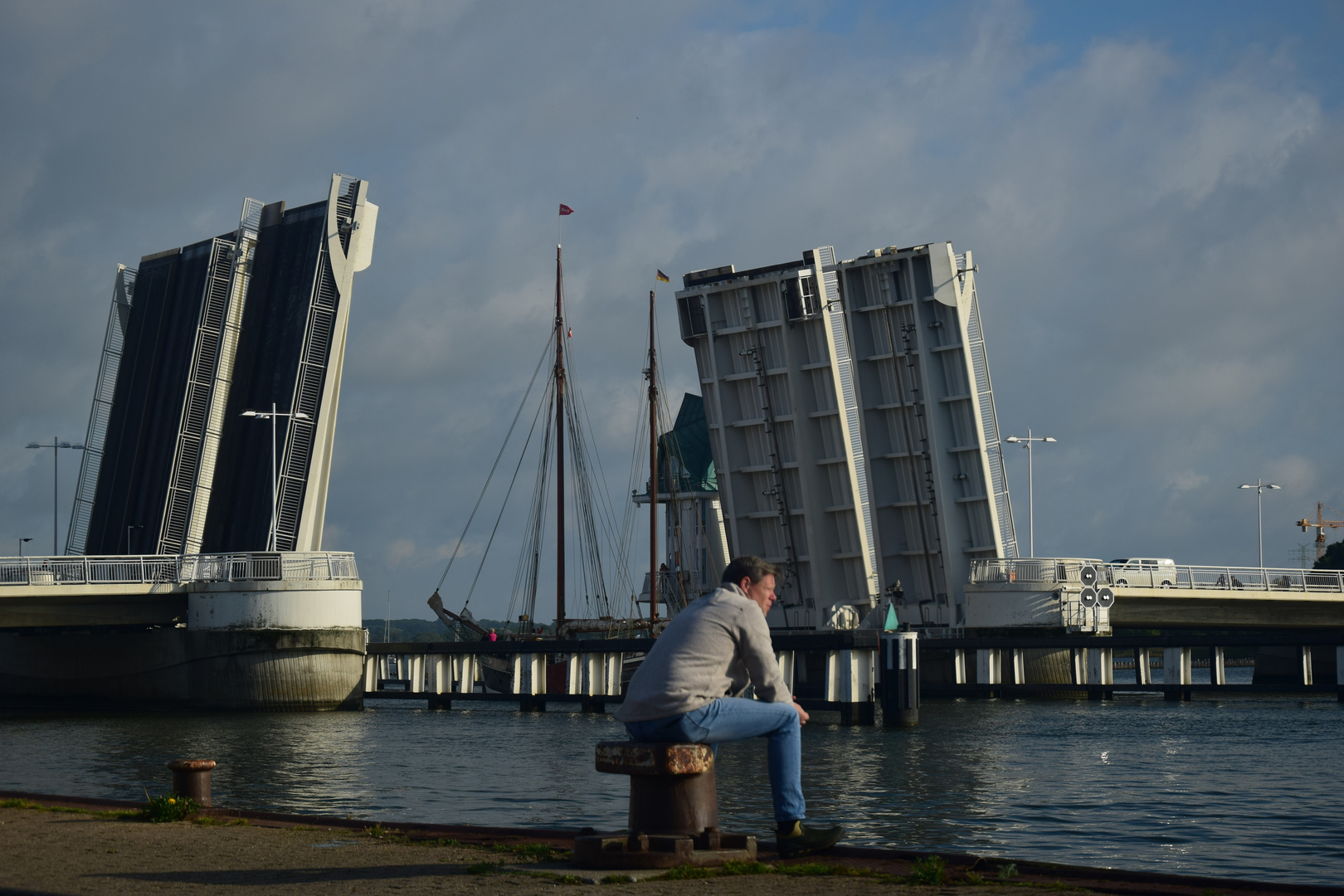 Klappbrücke in Kappeln