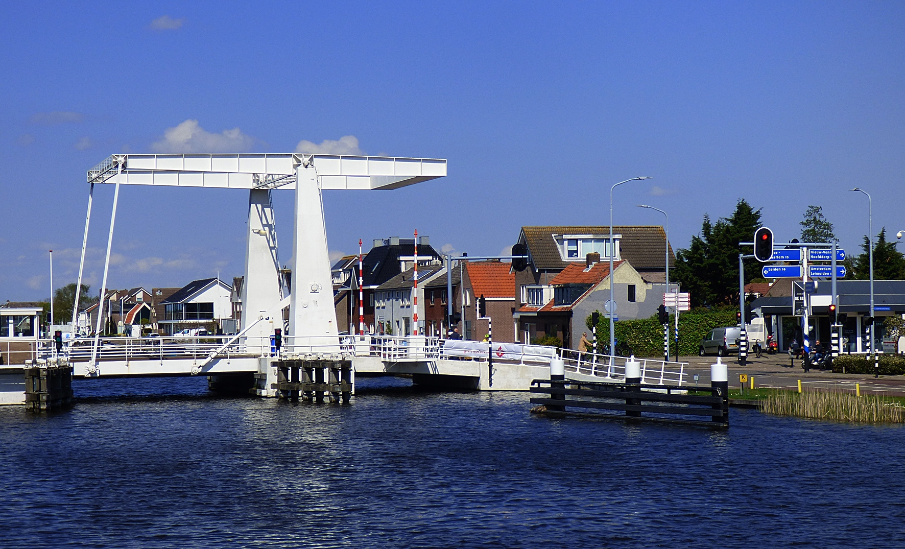 Klappbrücke in Lisse/NL.