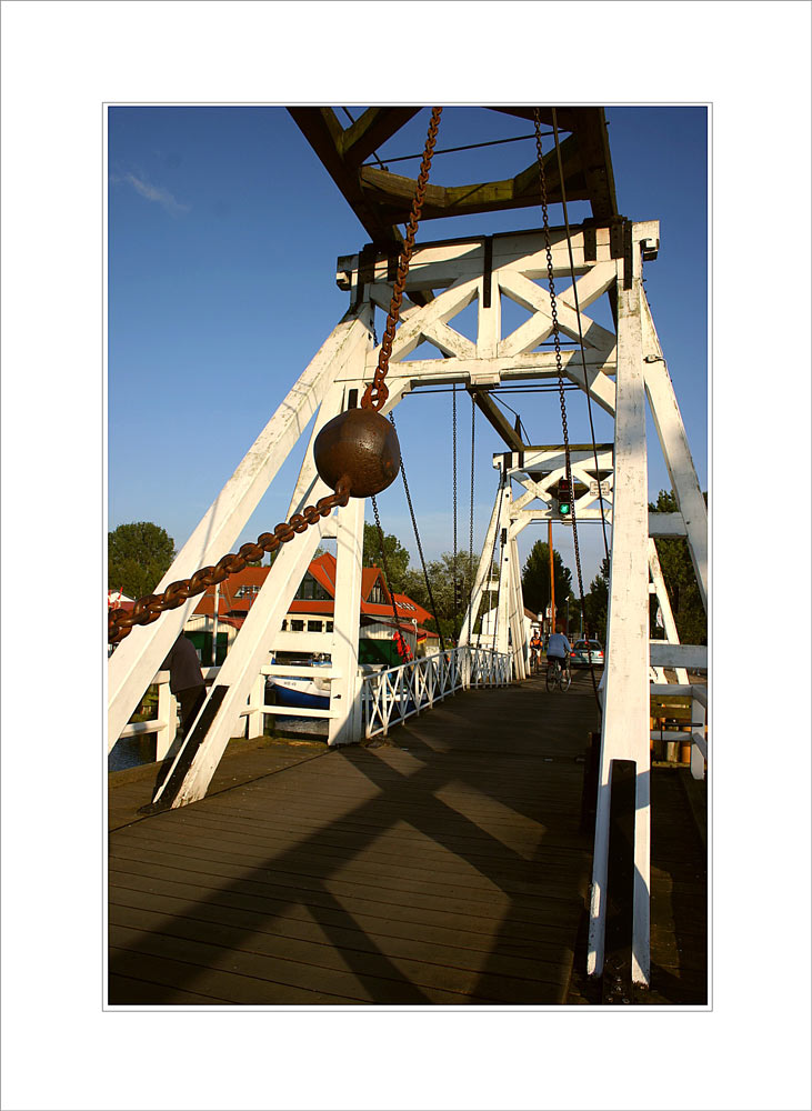 Klappbrücke in Wieck (Greifswald)