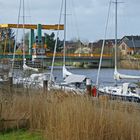 Klappbrücke über die Stör in Heiligenstedten bei Itzehoe