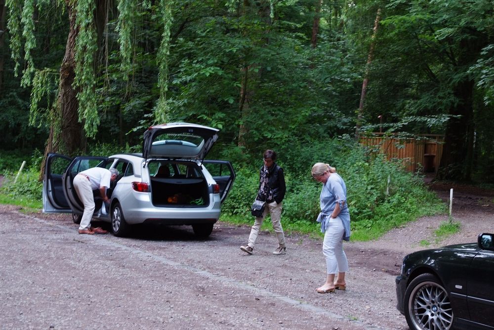 Klapperlatschen im Wald