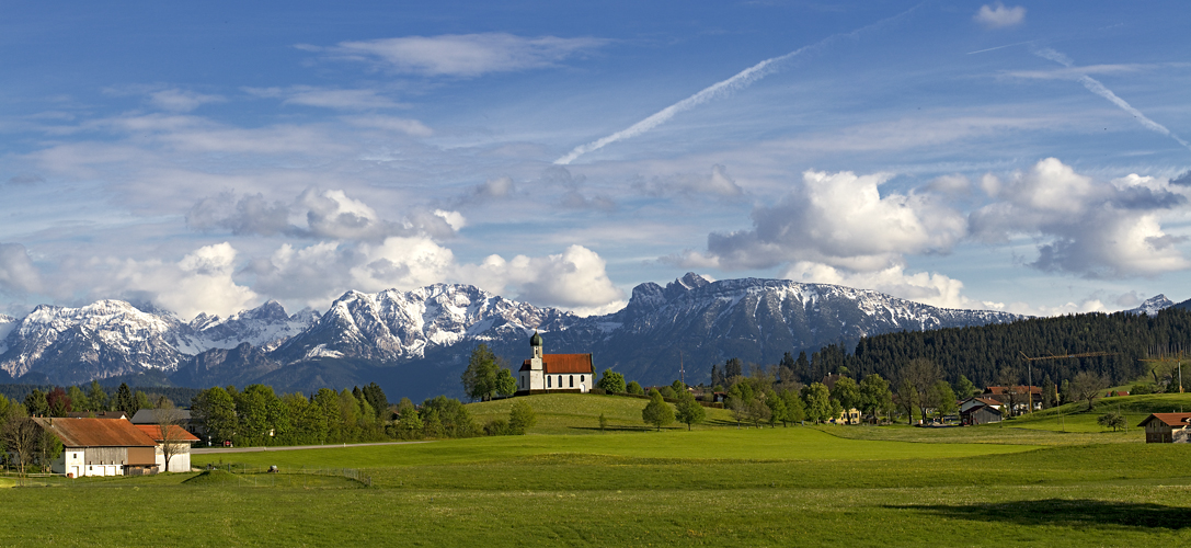 Klare Bergsicht ...