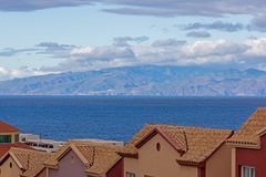 Klare Sicht auf Gomera, Teneriffa