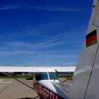 Klarer Himmel, kleine Cessna...gleich gehts los!