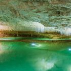 Klarer See in der Grotte de Choranche