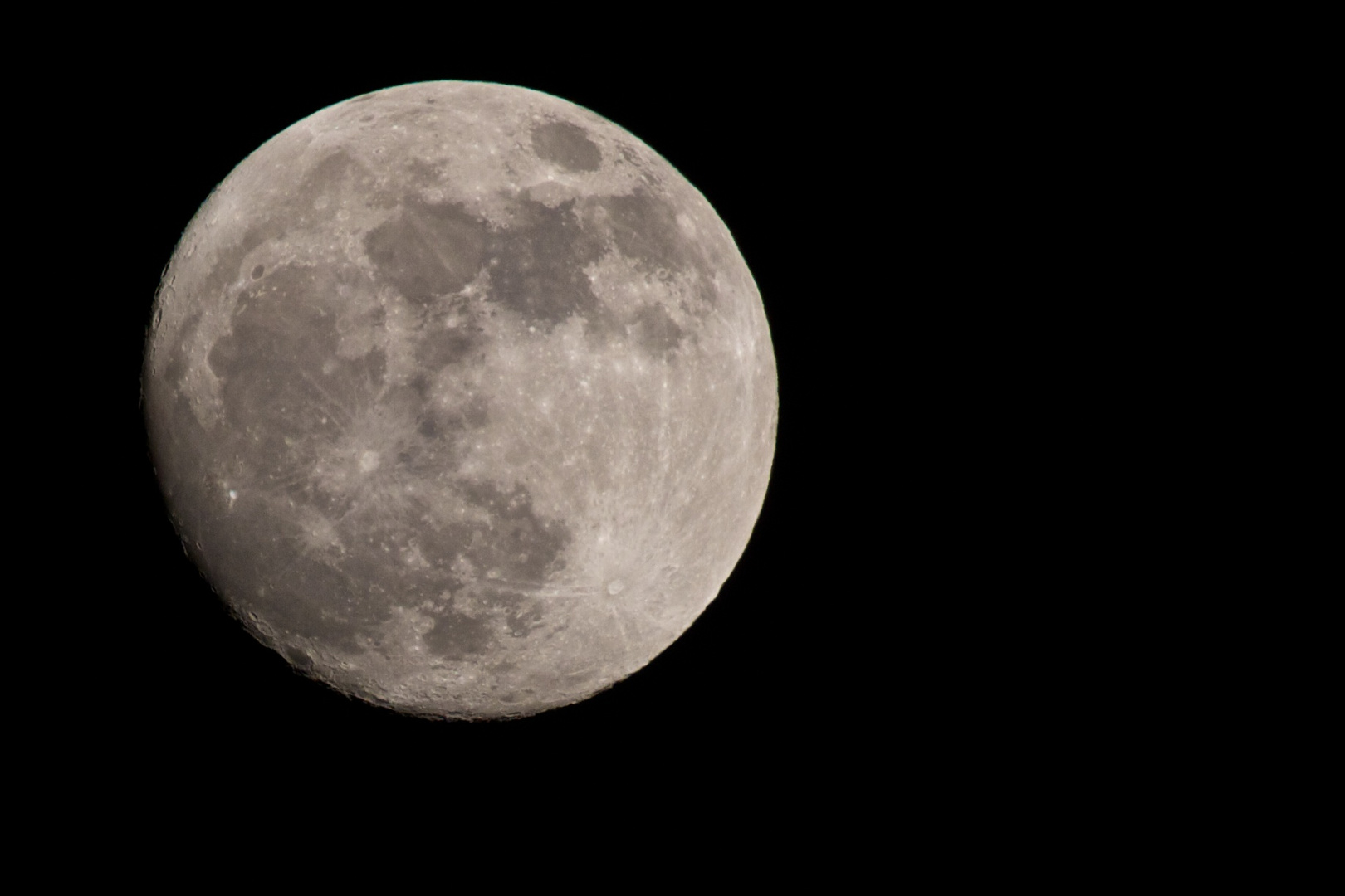 klarer Vollmond