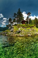 klares Wasser macht den Eibsee...