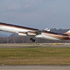 Klaret Aviation A340-313, M-IABU, "Bourkhan"