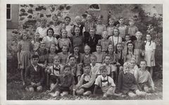 Klassenfoto von ca. 1945