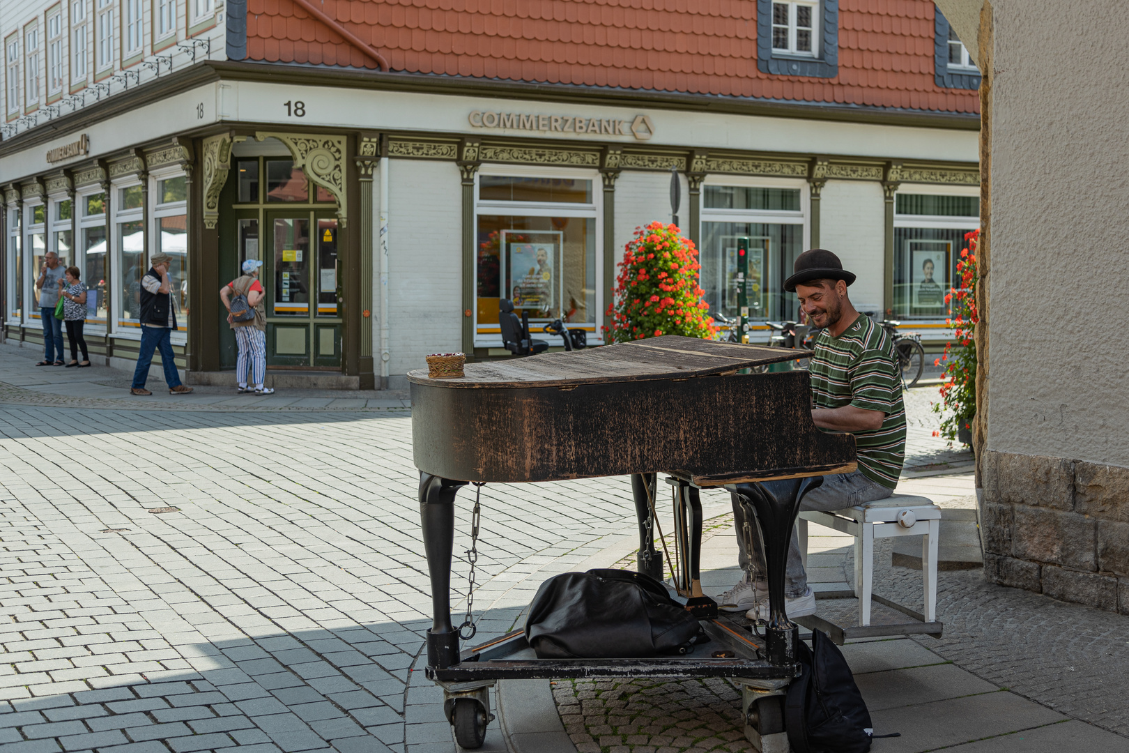 Klassik in der Fußgängerzone