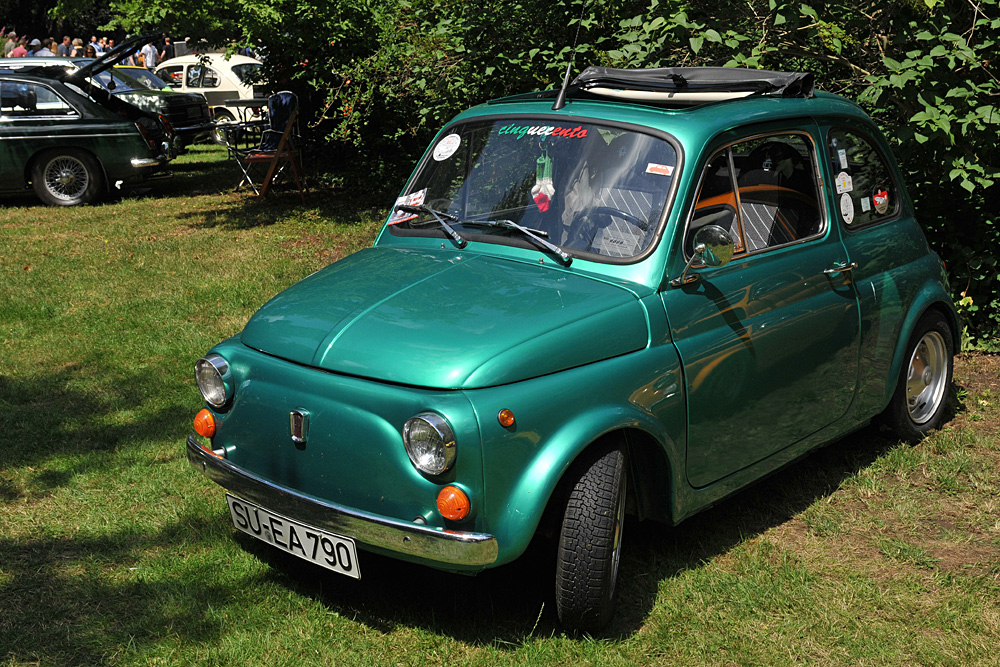 Klassikertreffen: Fiat 500 – Cinquecento – Farbfrevel