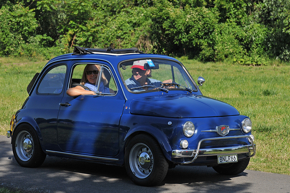 Klassikertreffen: Fiat 500 – Fahren macht glücklich