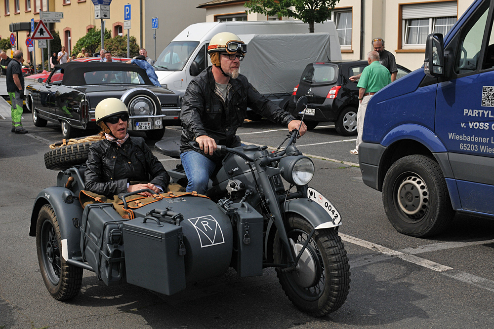 Klassikertreffen: Zündapp KS 750 Gespann