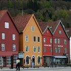 Klassische Ansicht von Bryggen