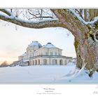 Klassische Ansicht von Solitude im Winter