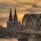 Klassische Sicht auf den Kölner Dom