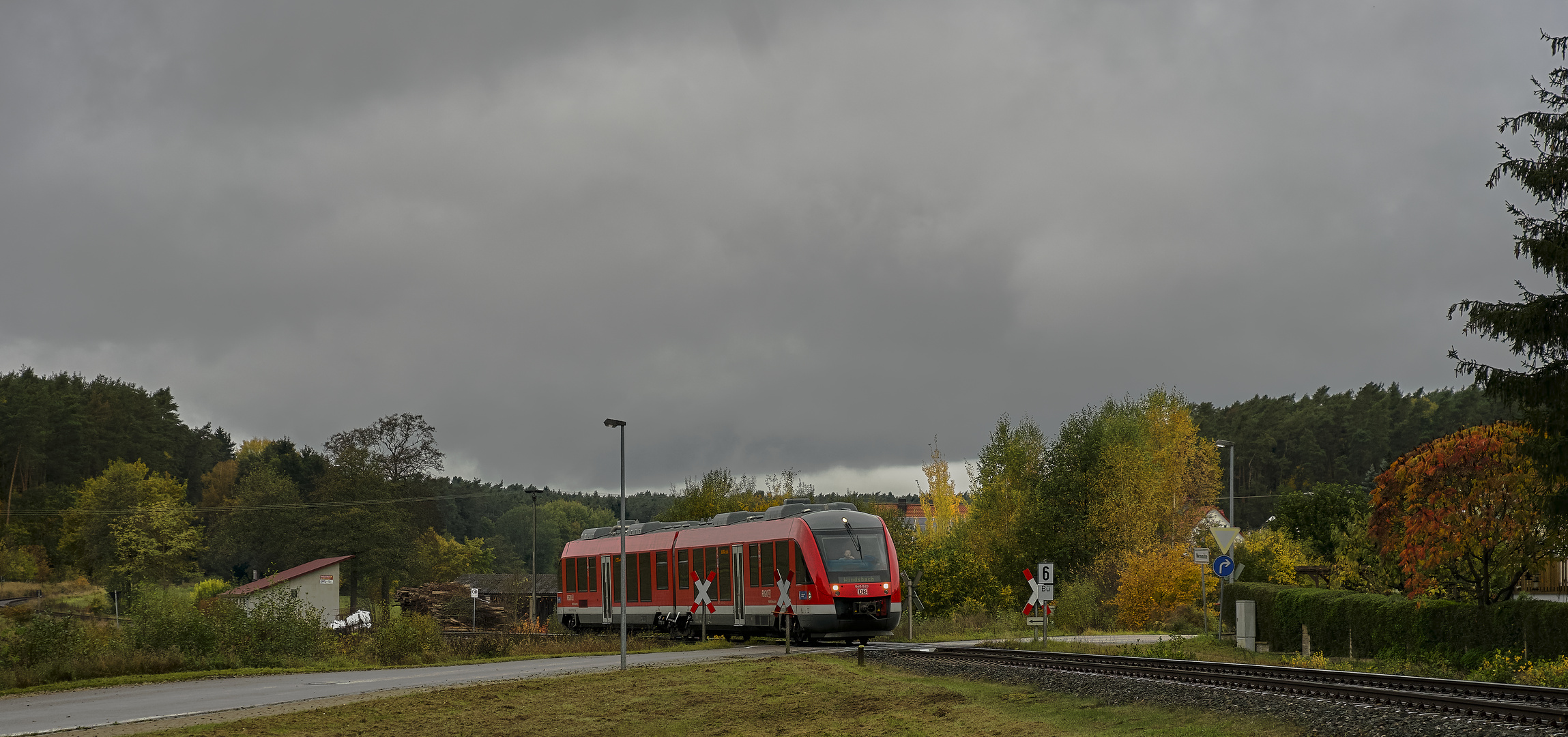 Klassische Westwindwetterlage heute