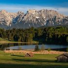 Klassischer Blick auf den Geroldsee