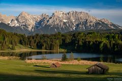 Klassischer Blick auf den Geroldsee