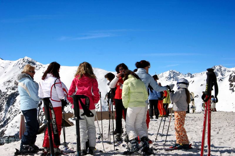 Klatsch und Tratsch auf 2'000 Meter ueber Meer