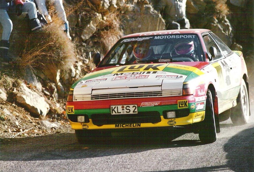 Klaus Fritzinger auf der Monte unterwegs Foto & Bild motorsport