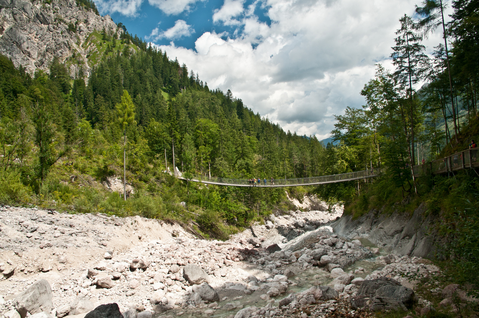 Klausbachtal Hängebrücke 