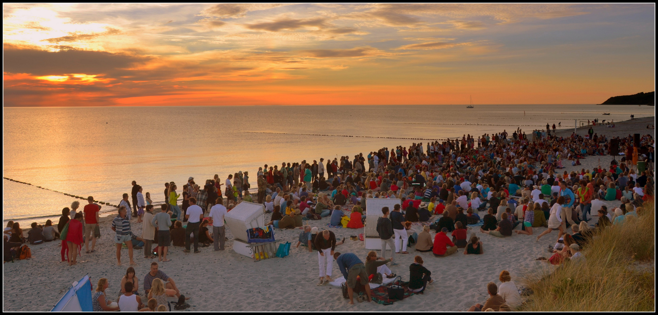 Klavierabend am Strand von Hiddensee