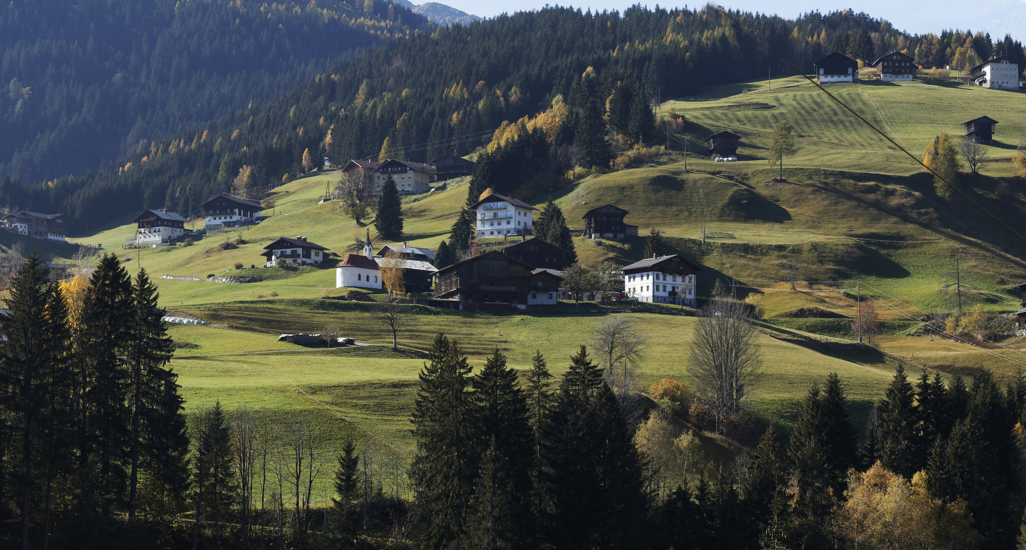  Klebas im Lesachtal mit der Filialkirche St. Anna