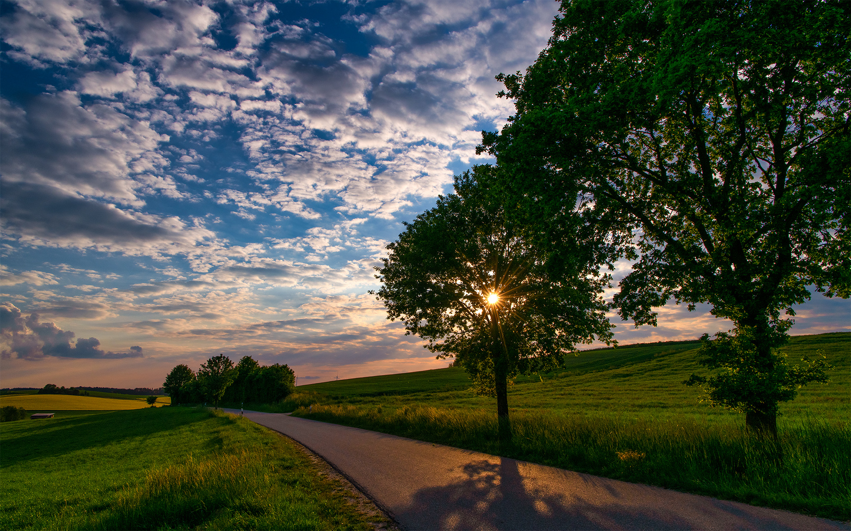 Kleefeld in der Landschaft