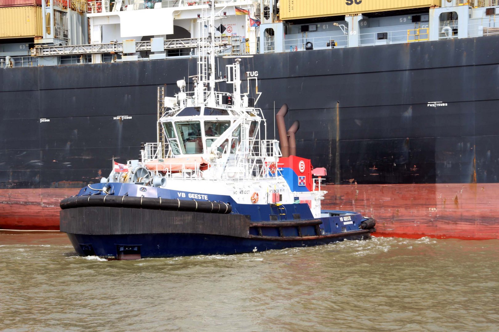 klein aber stark   Schlepper u. Bugsierer GEESTE