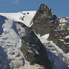 Klein-Matterhorn 3888m in einer Teleaufnahme vom Unterrthorn 3104m...